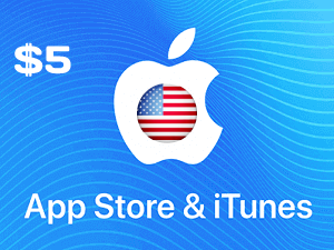 itunes gift card 5$