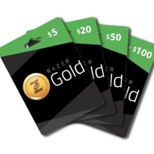 بطاقة رايزر جولد razer gold العالمية (100$ دولار) شحن الألعاب